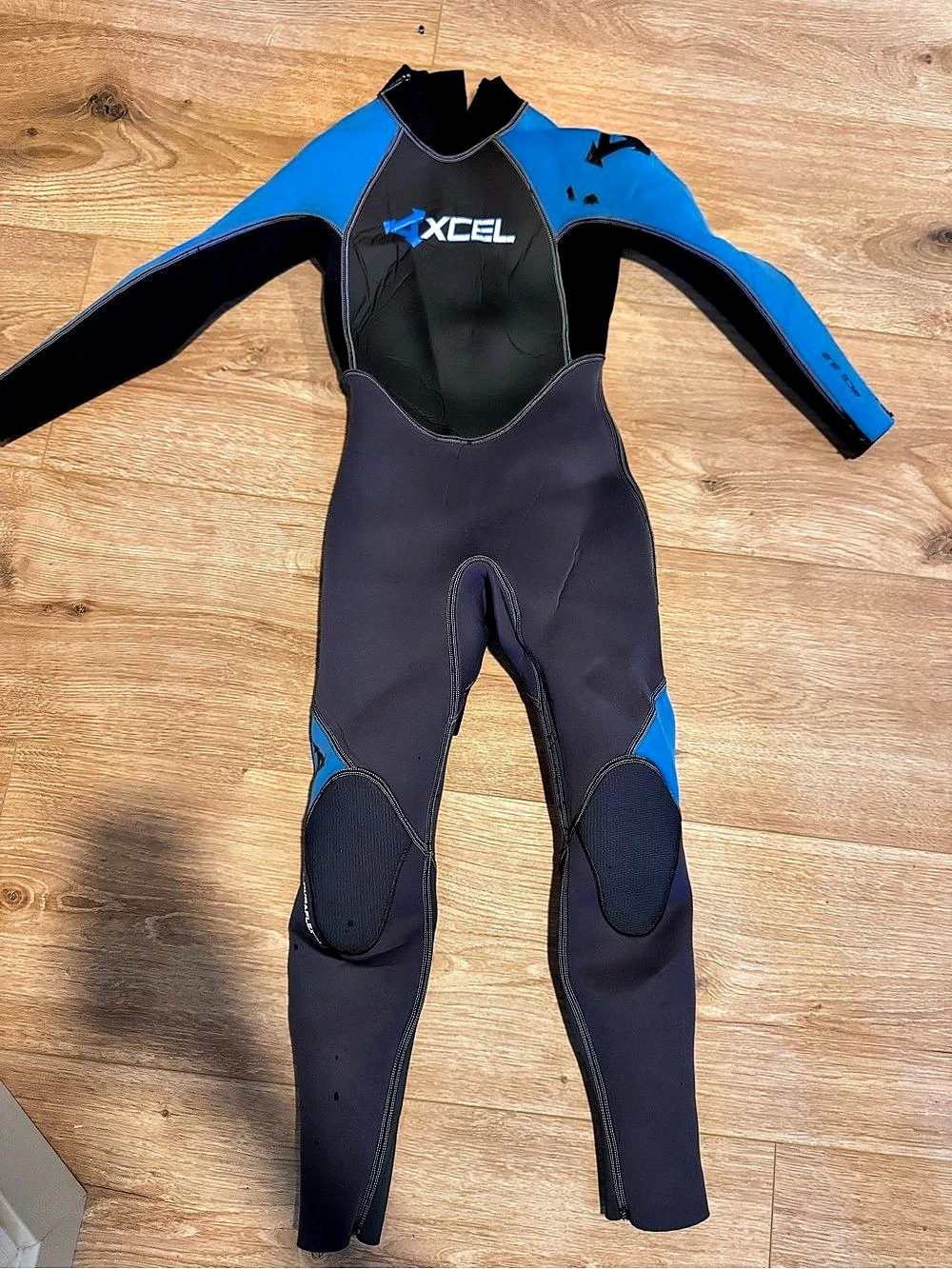 Xcel GCS 3.2 Black & Blue boys Wetsuit